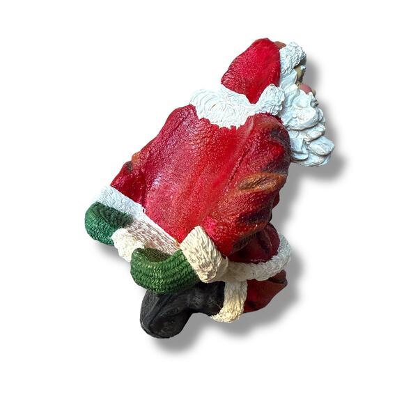 Christmas Santa Clause Wine Bottle Holder - Picture 2 of 3